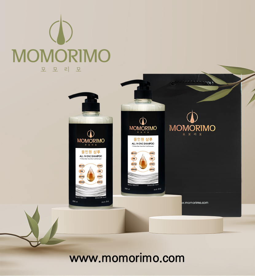 모모리모 올인원 샴푸 1000ml - 최종 제품 세트 이미지